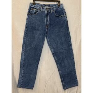 RARE LIMITED 47754 Vintage Dungarees Mckenzie Tribe Jeans Blue Mens Size 30